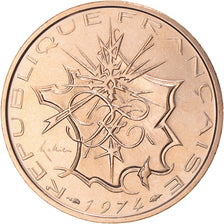 Coin, France, Mathieu, 10 Francs, 1974, Paris, Tranche B, MS(65-70)