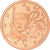 Francia, 5 Euro Cent, 1999, Paris, FDC, Cobre chapado en acero, Gadoury:3