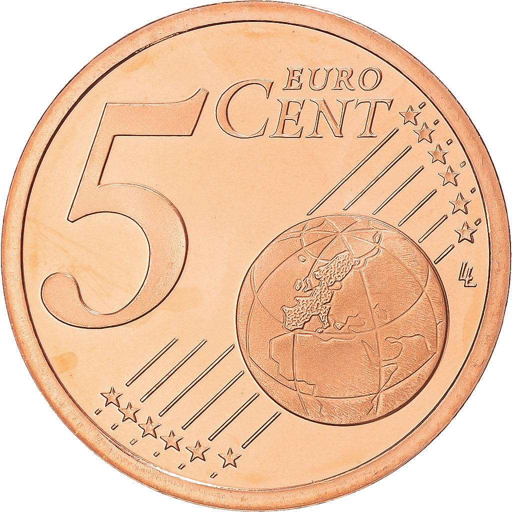 Frankreich, 5 Euro Cent, 1999, Paris, STGL, Copper Plated Steel, Gadoury:3