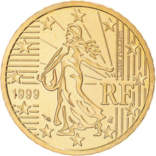 France, 50 Euro Cent, 1999, Paris, MS(65-70), Brass, Gadoury:6., KM:1287