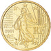 France, 10 Euro Cent, 2001, Paris, FDC, Laiton, Gadoury:4., KM:1285