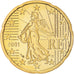Francia, 20 Euro Cent, 2001, Paris, FDC, Latón, Gadoury:5., KM:1286