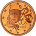 France, 5 Euro Cent, 2002, Paris, Proof / BE, MS(65-70), Copper Plated Steel