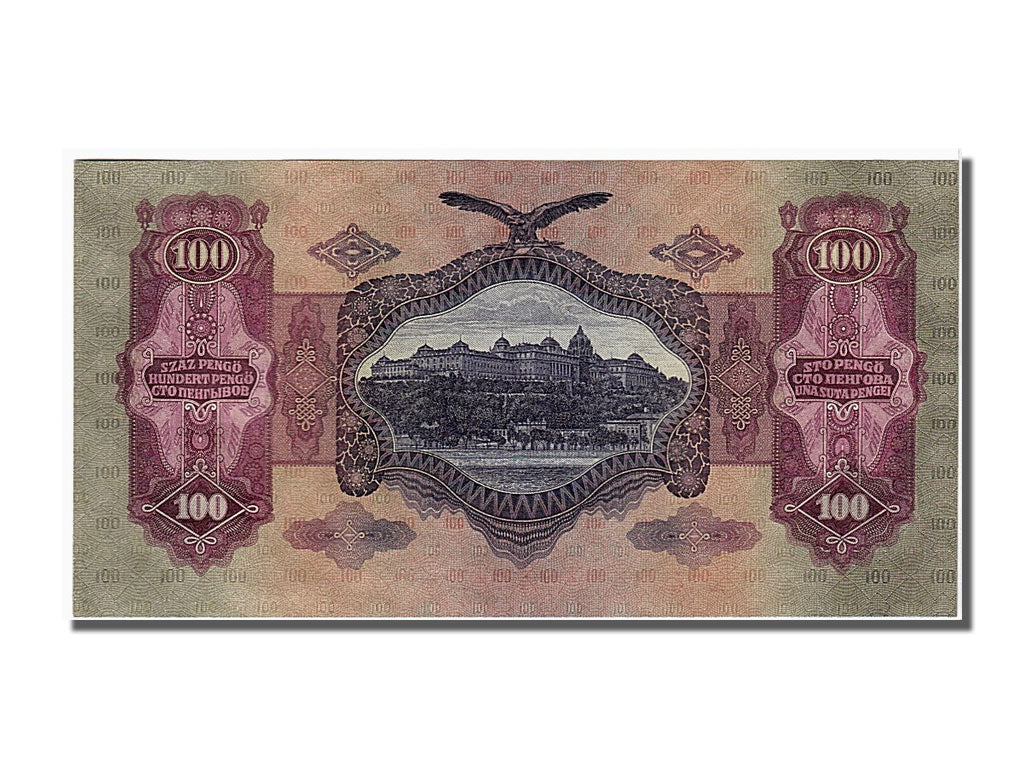 Hungary, 100 Pengö, 1930, KM #98, 1930-07-01, UNC(65-70), 015382