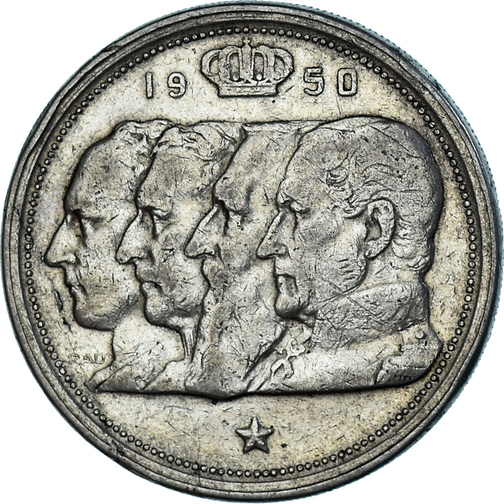 Münze, Belgien, Régence Prince Charles, 100 Francs, 100 Frank, 1950