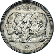 Monnaie, Belgique, Régence Prince Charles, 100 Francs, 100 Frank, 1951