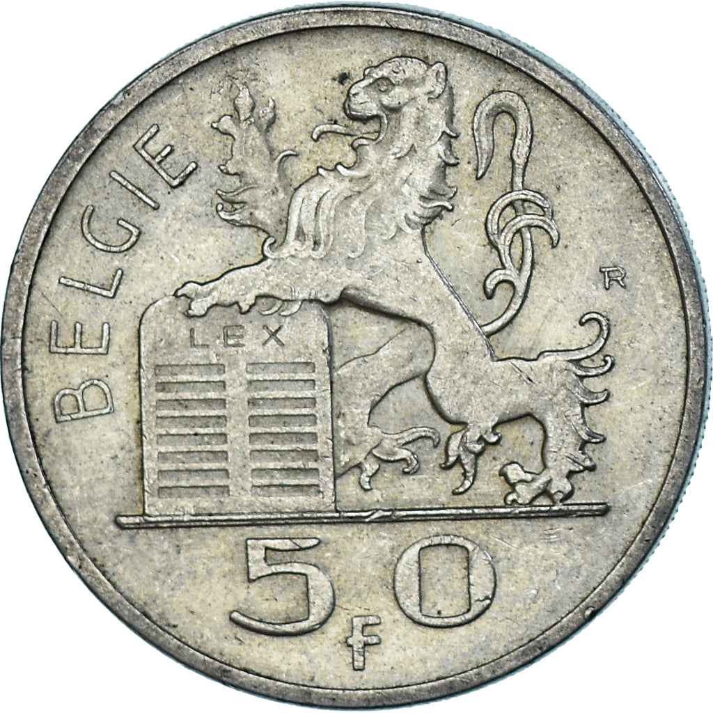 Moneta, Belgio, Régence Prince Charles, 50 Francs, 50 Frank, 1948, Brussels