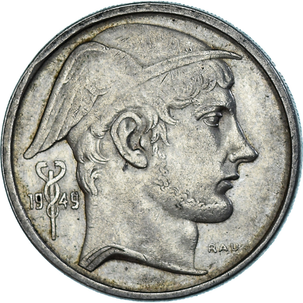 Coin, Belgium, Régence Prince Charles, 50 Francs, 50 Frank, 1949, Brussels