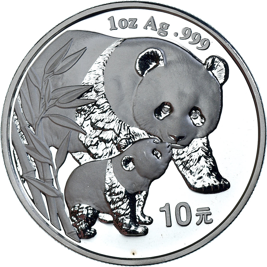 Coin, CHINA, PEOPLE'S REPUBLIC, Panda, 10 Yüan, 2004, Bullion, MS(65-70)
