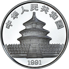 Coin, CHINA, PEOPLE'S REPUBLIC, Panda, 10 Yüan, 1991, Bullion, MS(65-70)