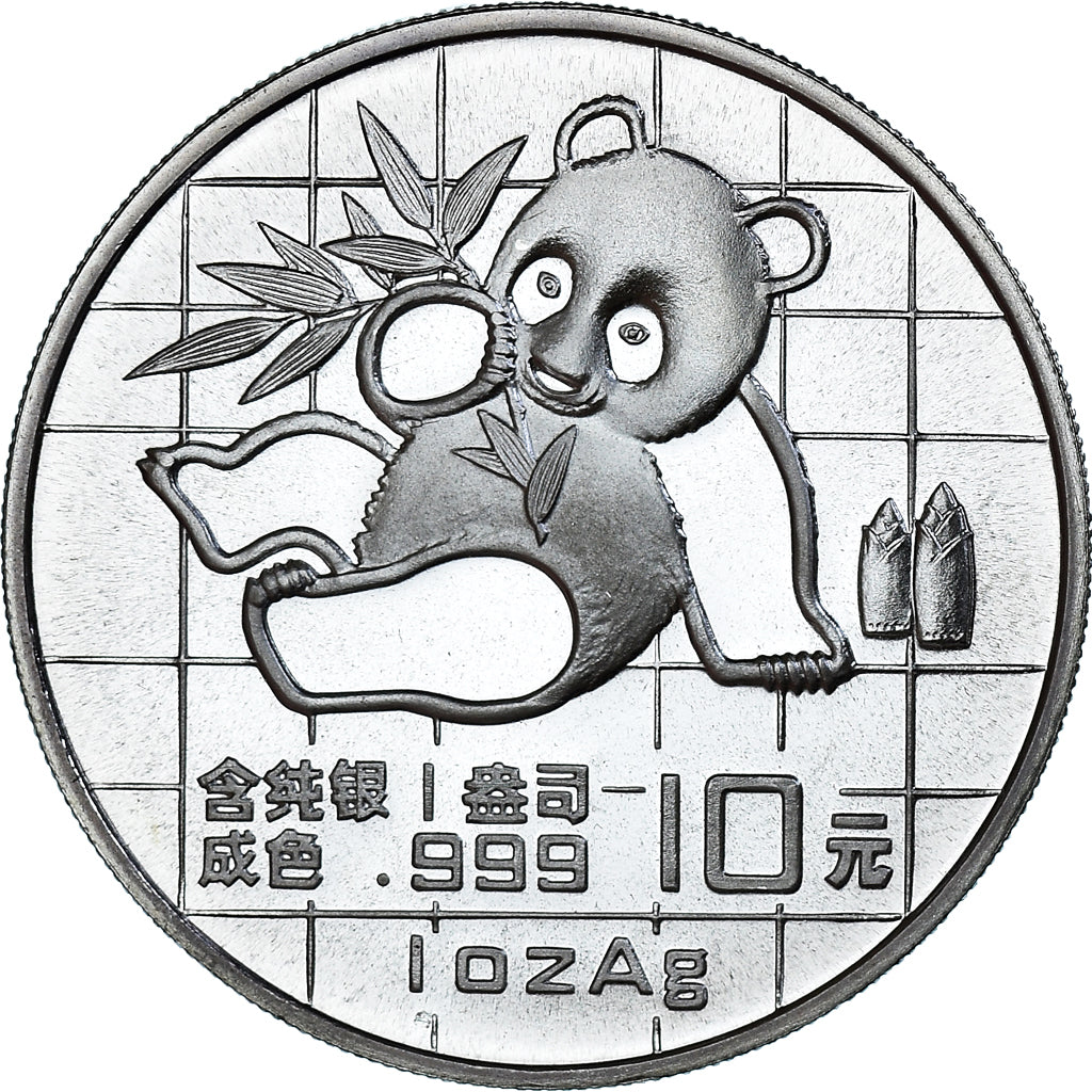 Coin, CHINA, PEOPLE'S REPUBLIC, Panda, 10 Yüan, 1989, Bullion, MS(65-70)