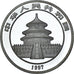 Munten, CHINA, VOLKSREPUBLIEK, Panda, 10 Yüan, 1997, Bullion, FDC, Zilver