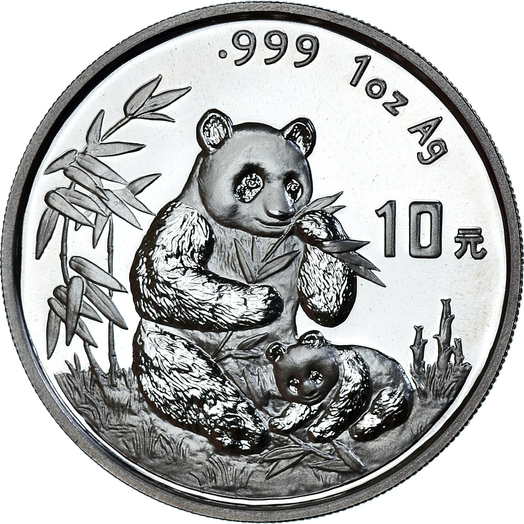 Monnaie, République populaire de Chine, Panda, 10 Yüan, 1996, Bullion, FDC