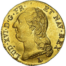 Monnaie, France, Louis XVI, Louis d'or à la tête nue, 1786, Nantes, SPL+, Or