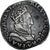 Moneda, Francia, Henri II, Teston au buste lauré, 1550, Lyon, Rare, BC+, Plata