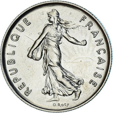 Munten, Frankrijk, Semeuse, 5 Francs, 1981, Paris, série FDC, FDC, Nickel Clad