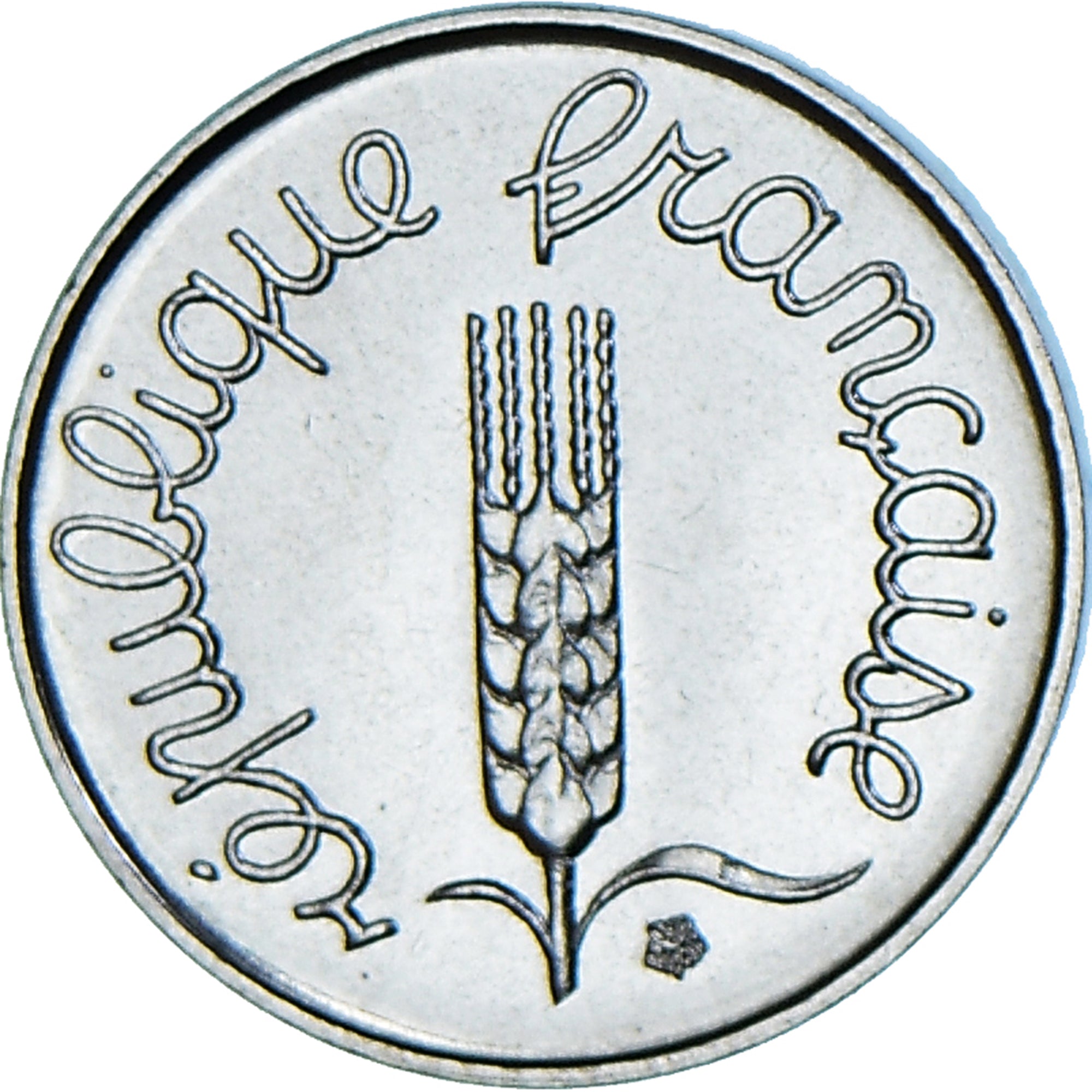 Coin, France, Épi, Centime, 1982, Paris, série FDC, MS(65-70), Stainless