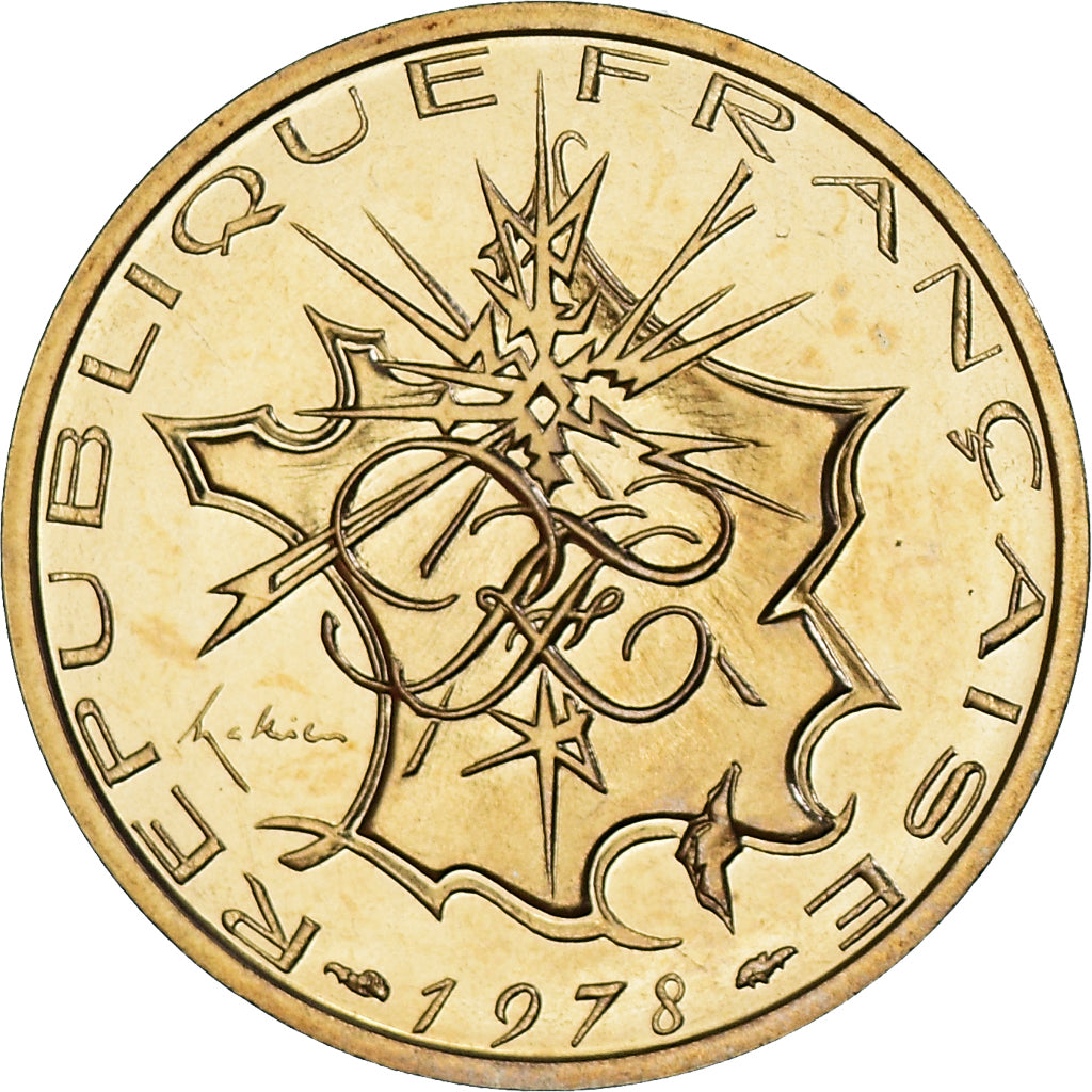 Coin, France, Mathieu, 10 Francs, 1978, Paris, série FDC, Tranche B, MS(65-70)