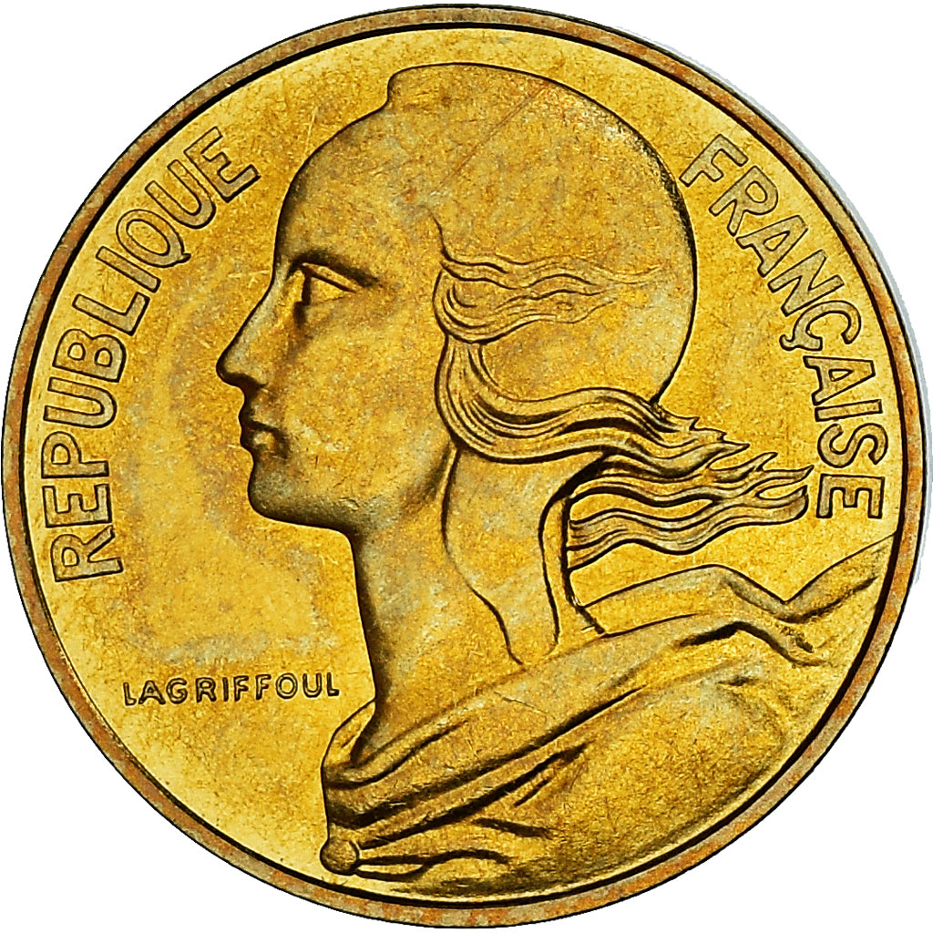 Münze, Frankreich, Marianne, 10 Centimes, 1984, Paris, série FDC, STGL