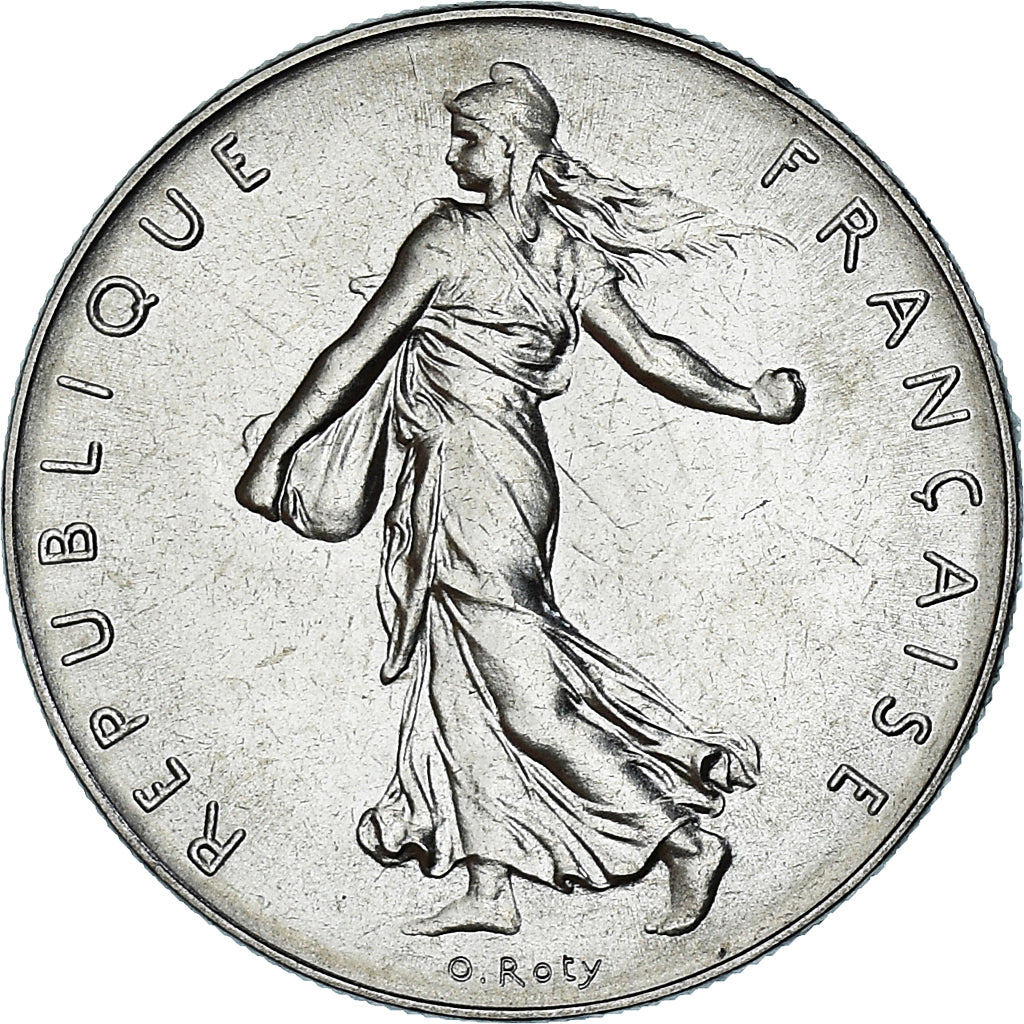 Münze, Frankreich, Semeuse, Franc, 1984, Paris, série FDC, STGL, Nickel