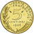 Coin, France, Marianne, 5 Centimes, 1986, Paris, série FDC, MS(65-70)