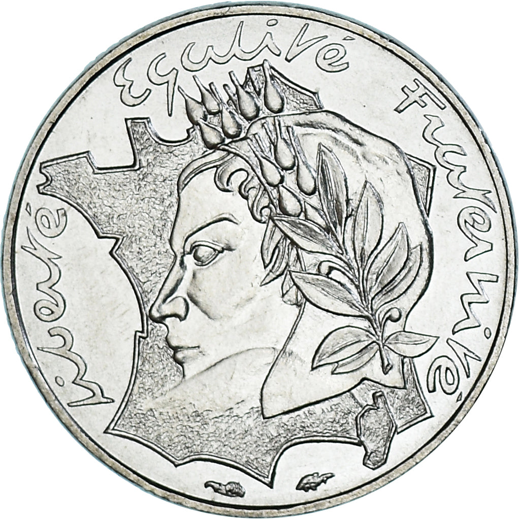 Coin, France, Jimenez, 10 Francs, 1986, Paris, série FDC, MS(65-70), Nickel