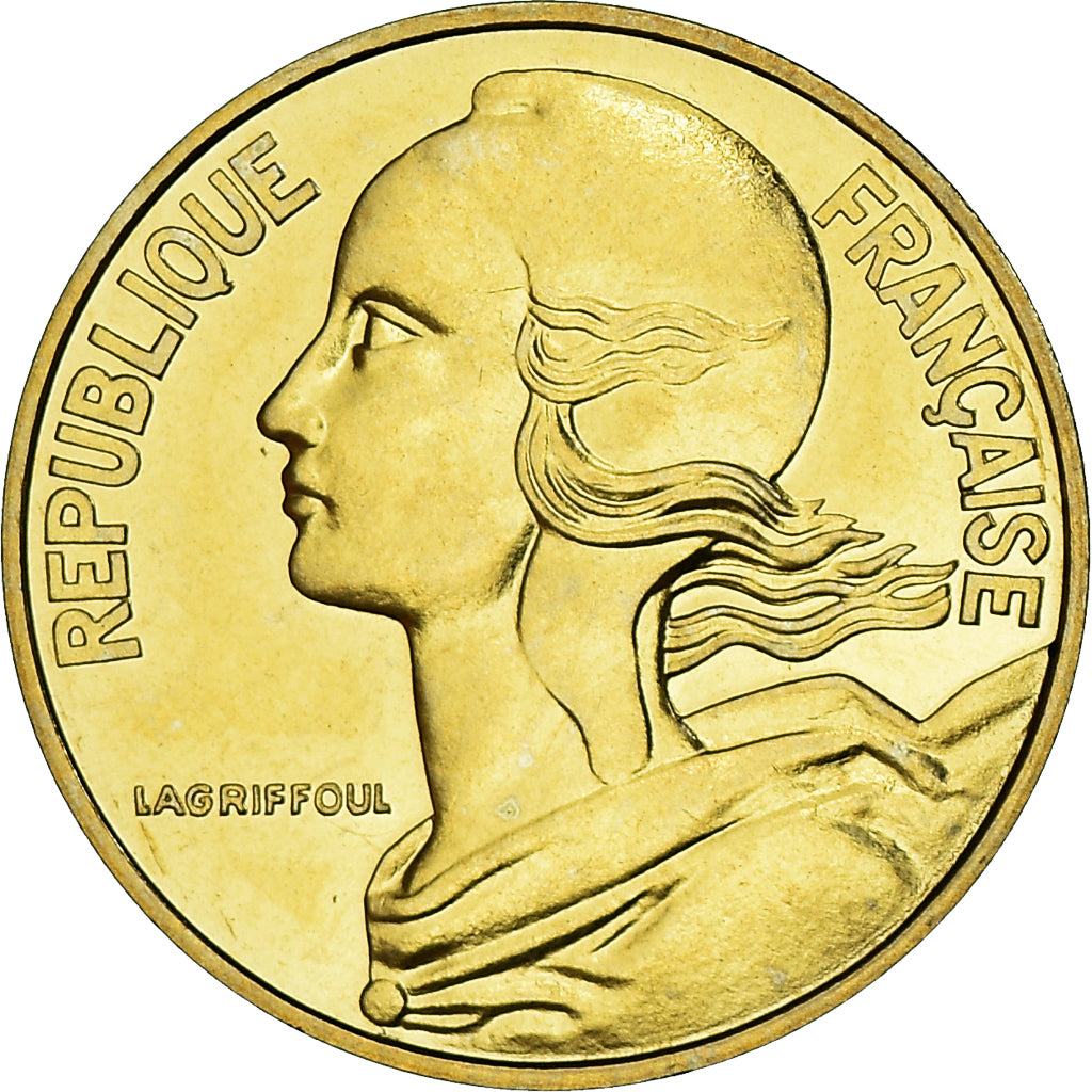 Münze, Frankreich, Marianne, 20 Centimes, 1983, Paris, série FDC, STGL