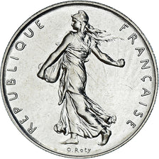 Coin, France, Semeuse, Franc, 1983, Paris, série FDC, MS(65-70), Nickel
