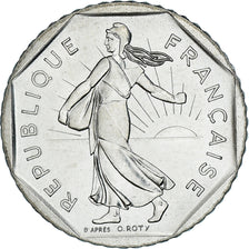 Monnaie, France, Semeuse, 2 Francs, 1983, Paris, série FDC, FDC, Nickel