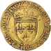 Moneta, Francja, Charles VIII, Écu d'or au soleil, 1483-1498, Rouen, EF(40-45)