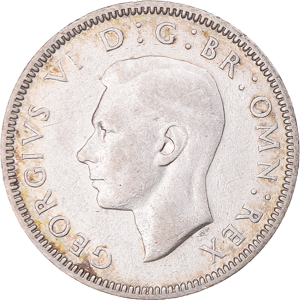 Coin, Great Britain, George VI, Shilling, 1939, EF(40-45), Silver, KM:853