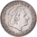 Coin, Netherlands, Juliana, Gulden, 1956, EF(40-45), Silver, KM:184