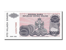 Croatia, 100,000 Dinara, 1993, KM #R22a, UNC(65-70), A0247096