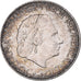Coin, Netherlands, Juliana, Gulden, 1963, EF(40-45), Silver, KM:184
