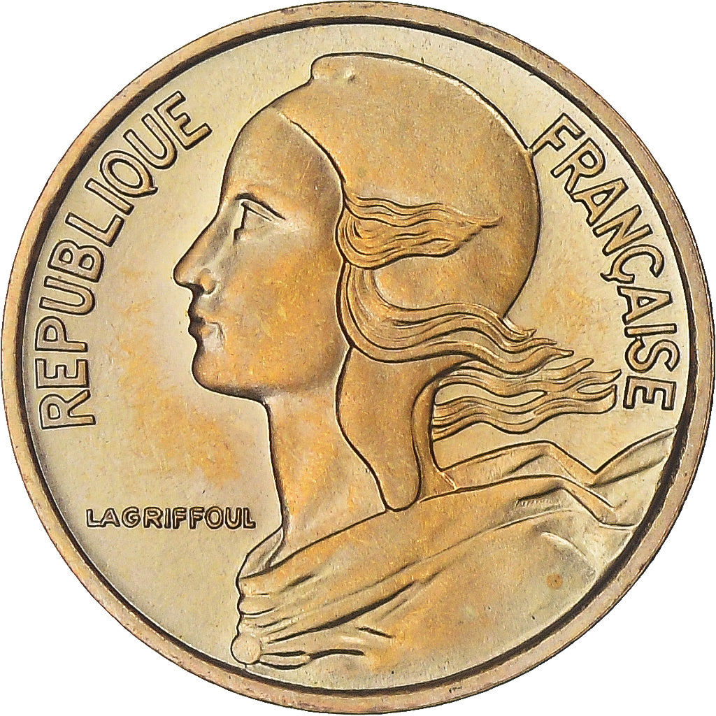 Coin, France, Marianne, 5 Centimes, 1969, Paris, MS(65-70), Aluminum-Bronze