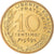 Moneda, Francia, Marianne, 10 Centimes, 1969, Paris, FDC, Aluminio - bronce