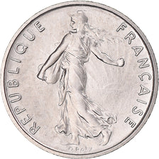 Coin, France, Semeuse, 1/2 Franc, 1969, Paris, MS(65-70), Nickel, KM:931.1