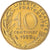 Munten, Frankrijk, Marianne, 10 Centimes, 1999, Paris, FDC, Aluminum-Bronze