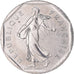 Moneda, Francia, Semeuse, 2 Francs, 1999, FDC, Níquel, KM:942.1, Gadoury:547