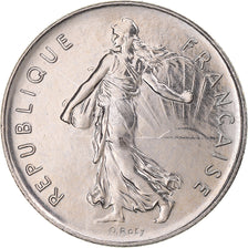 Coin, France, Semeuse, 5 Francs, 1999, Paris, MS(65-70), Nickel Clad