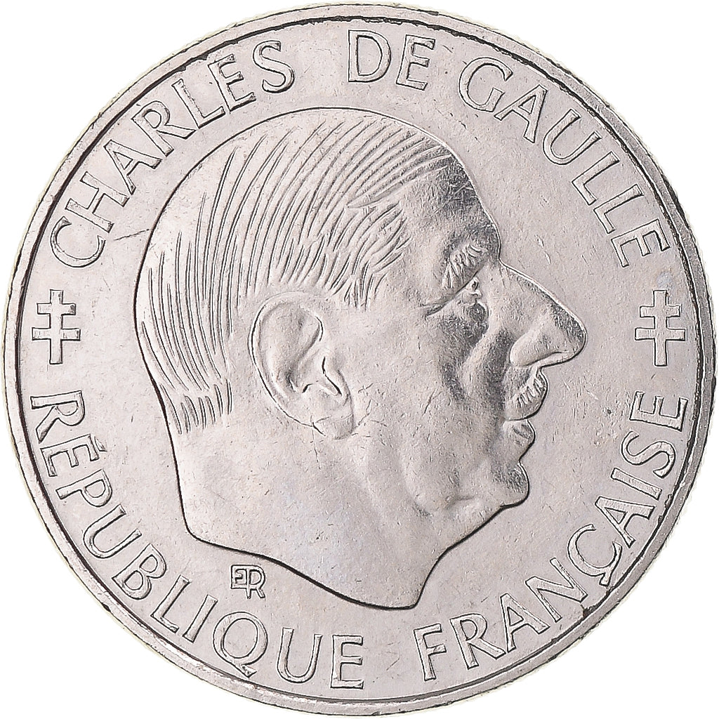 Monnaie, France, Charles de Gaulle, Franc, 1988, Paris, sans différents, SUP+