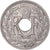 Moneta, Francja, Lindauer, 25 Centimes, 1917, Paris, Rzadkie, AU(55-58), Nikiel