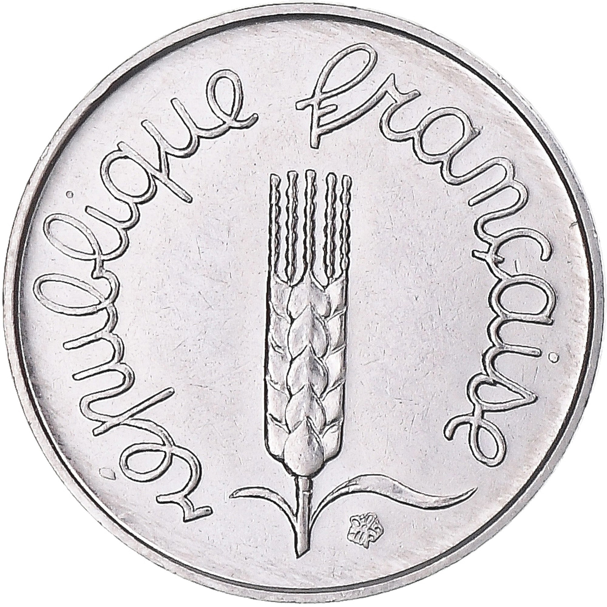 Munten, Frankrijk, Épi, Centime, 1991, Paris, Very rare, FDC, Stainless Steel