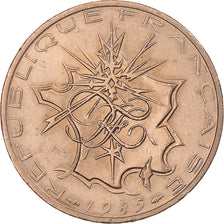 Coin, France, Mathieu, 10 Francs, 1985, Paris, Tranche B, AU(55-58)