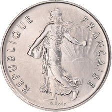 Moneta, Francia, Semeuse, 5 Francs, 1986, Paris, FDC, Nichel placcato