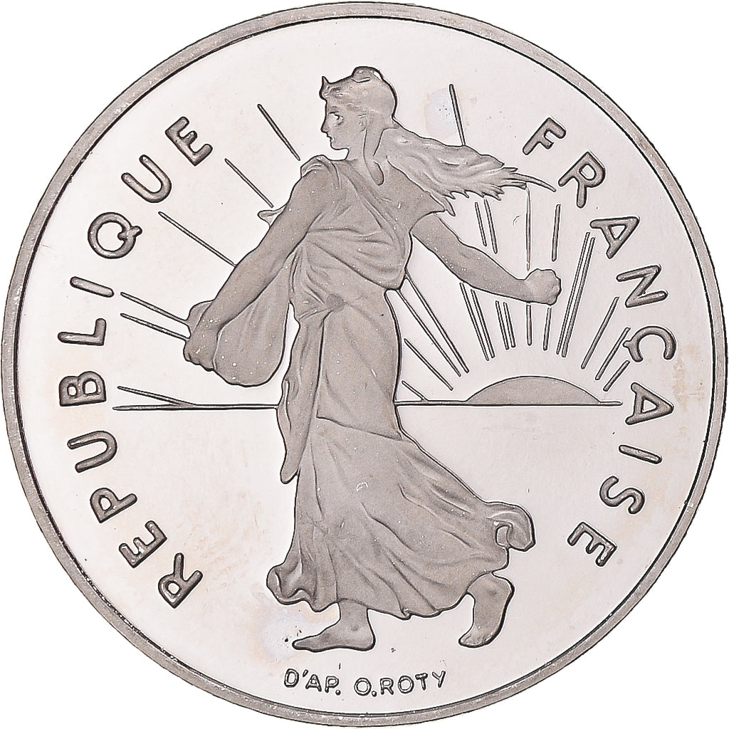 Coin, France, Semeuse, Franc, 1994, Paris, FDC.BE, MS(65-70), Nickel, KM:925.2