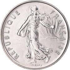 Coin, France, Semeuse, 5 Francs, 1988, Paris, MS(65-70), Nickel Clad