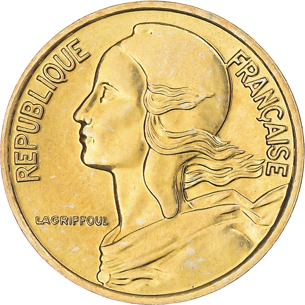 Coin, France, Marianne, 5 Centimes, 2000, Paris, BU, MS(65-70), Aluminum-Bronze