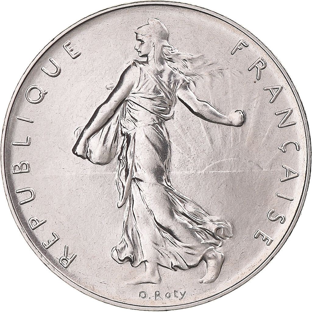 Moneda, Francia, Semeuse, Franc, 1980, Paris, FDC, Níquel, KM:925.1