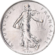 Coin, France, Semeuse, Franc, 2001, Paris, BU, MS(65-70), Nickel, KM:925.2